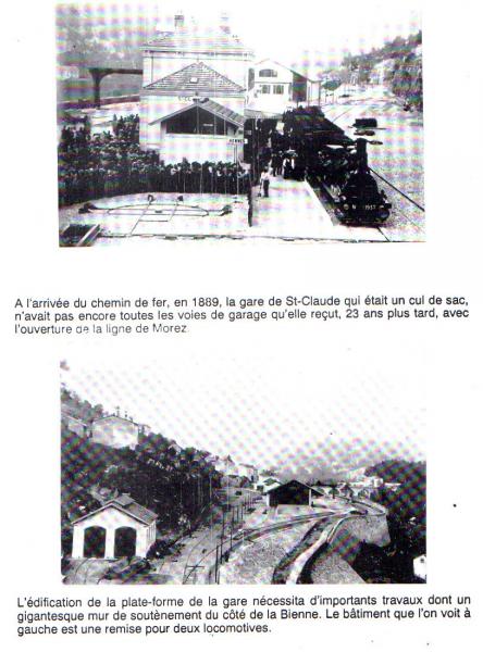                            Gare de Saint-claude Jura