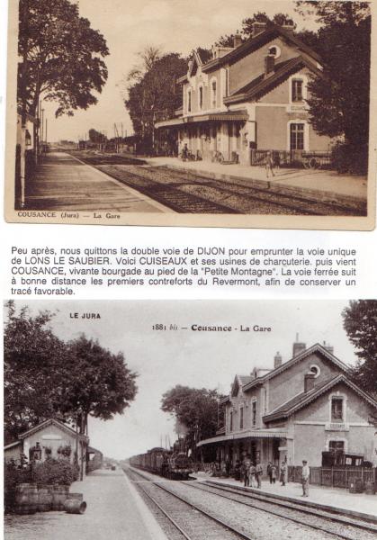                                       Cousance- la Gare
