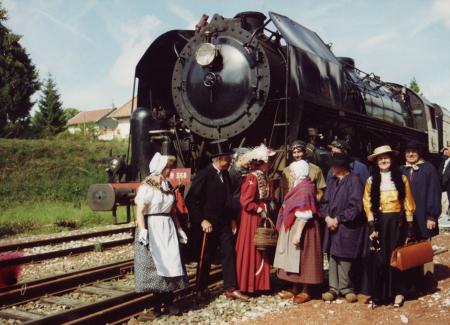           Les amis du Grandvaux Gare de Saint-Laurent  Jura