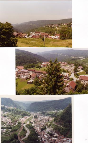 La descente sur Morbier, Morez Jura