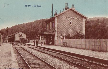                                    Gare de Syam  Jura