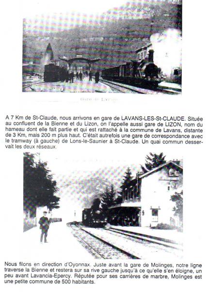                   Gare de Lavans-les-Saint-Claude Jura