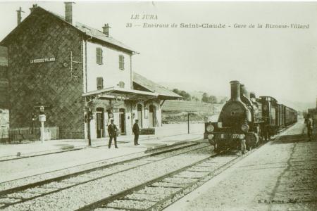                      Gare de la Rixouse Jura  alt 624m