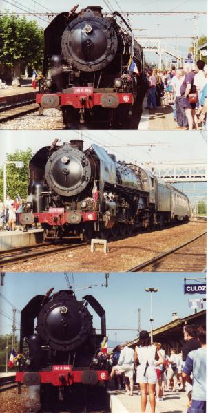 141 R 568 en Gare de Culoz Ain