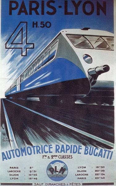 Affiche SNCF SCHEFER 1935