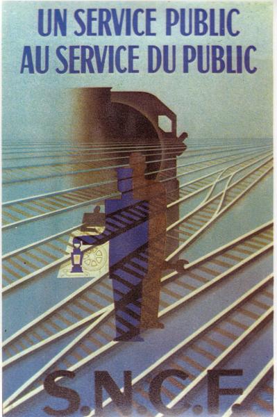 Affiche SNCF  PAUL COLIN  1938