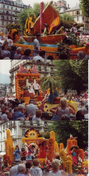 Fête des Fleurs Aix-les-Bains 1995